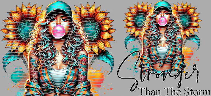 16oz Sunflower Girl-SU-305